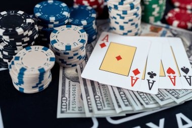 Football and casino game selection interface